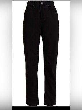 Rag & Bone women’s Black Engineer Jeans Straight Leg boyfriend Jeans 24 NEW NWT
